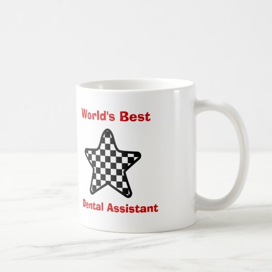Der beste Zahnarzthelfer oder irgendein Beruf 10 Kaffeetasse (Rechts)