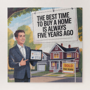Der beste Zeitpunkt, um ein Zuhause zu kaufen, ist Puzzle