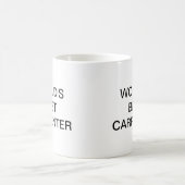 Der beste Zimmermann der Welt Kaffeetasse (Mittel)