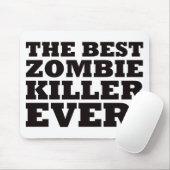 Der beste Zombie-Mörder überhaupt Mousepad (Mit Mouse)