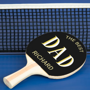 Der beste zweifarbige Vater Tischtennis Schläger
