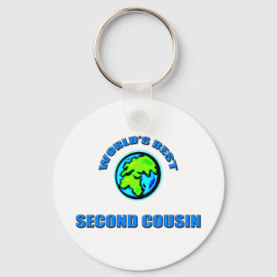 Der beste zweite Cousin der Welt Schlüsselanhänger