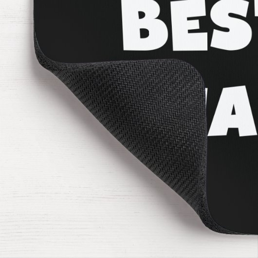Der Bestest Nana der Welt Schwarzweiss-T-Shirts Mousepad (Ecke)