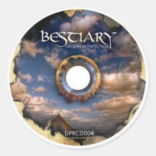 Der Bestiary CD Aufkleber