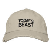 Der bestickte Hut von heute (Vorderseite)