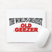 Der bestste alte Geezer der Welt Mousepad (Mit Mouse)