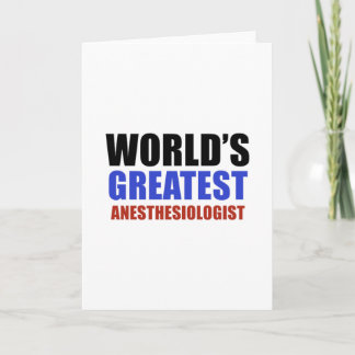 Der bestste Anästhesiologe der Welt Karte