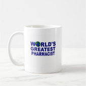 Der bestste Apotheker der Welt Kaffeetasse (Links)