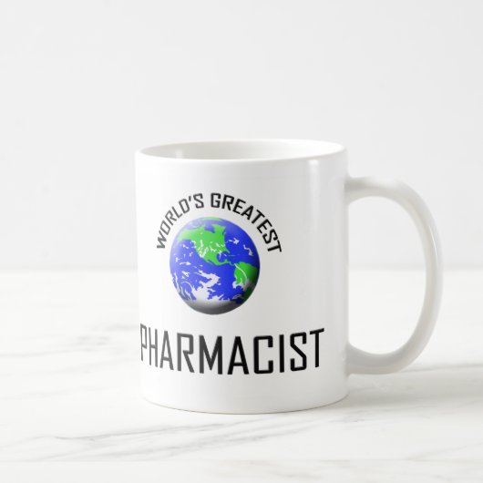Der bestste Apotheker der Welt Kaffeetasse (Rechts)
