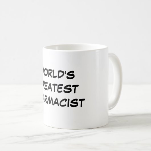 Der bestste Apotheker-" Tasse "der Welt (VorderseiteRechts)