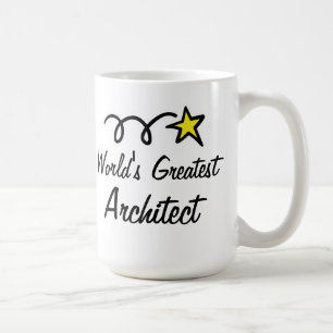 Der bestste Architekt der Welt - Kaffeetasse