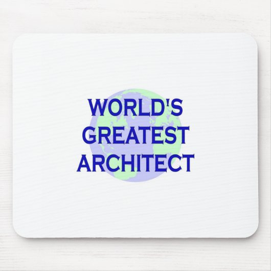 DER BESTSTE ARCHITEKT DER WELT MOUSEPAD (Vorne)