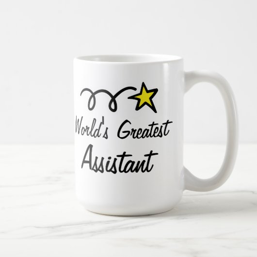 Der bestste Assistent der Welt - Kaffeetasse (Rechts)