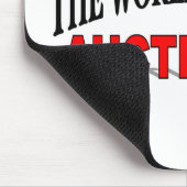 Der bestste Auktionator der Welt Mousepad (Ecke)
