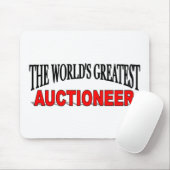 Der bestste Auktionator der Welt Mousepad (Mit Mouse)