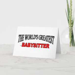 Der bestste Babysitter der Welt Karte