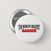 Der bestste Bagger der Welt Button (Vorne & Hinten)