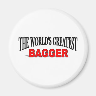 Der bestste Bagger der Welt Magnet