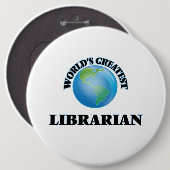 Der bestste Bibliothekar der Welt Button (Vorne & Hinten)