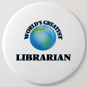 Der bestste Bibliothekar der Welt Button
