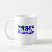 Der bestste Biologe der Welt Kaffeetasse (Links)