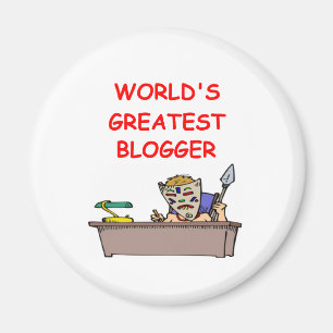 der bestste Blogger der Welt Magnet
