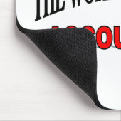 Der bestste Buchhalter der Welt Mousepad (Ecke)