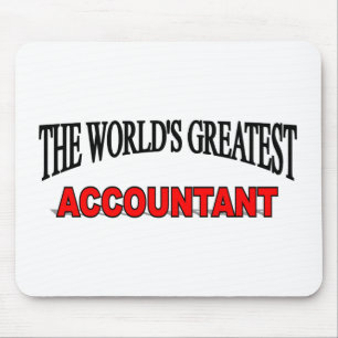 Der bestste Buchhalter der Welt Mousepad