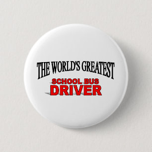 Der bestste Bustreiber der Welt Schul Button