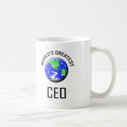 Der bestste CEO der Welt Kaffeetasse (Rechts)