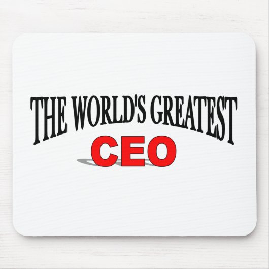 Der bestste CEO der Welt Mousepad (Vorne)