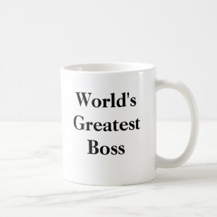 Der bestste Chef der Welt Kaffeetasse