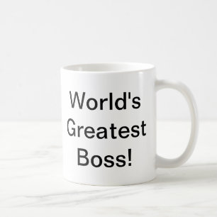 Der bestste Chef der Welt Kaffeetasse