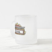 Der bestste Chef der Welt Mattglastasse (Vorderseite Links)