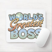 Der bestste Chef Mousepad der Welt (Mit Mouse)