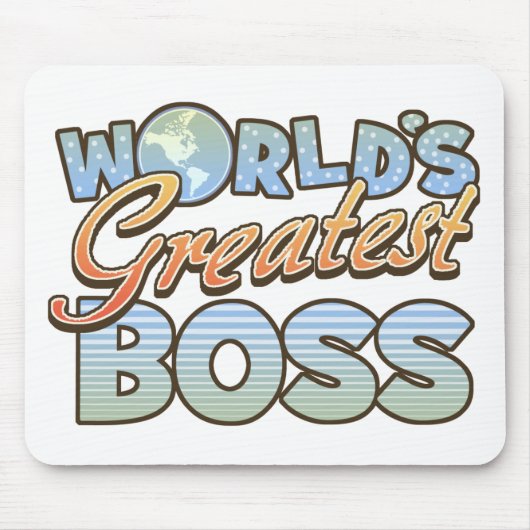 Der bestste Chef Mousepad der Welt (Vorne)