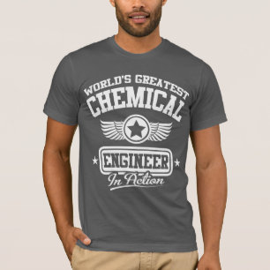 Der bestste chemische Ingenieur der Welt in der T-Shirt