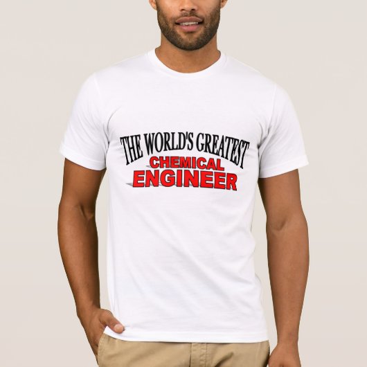 Der bestste chemische Ingenieur der Welt T-Shirt (Vorderseite)