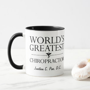 Der bestste Chiropraktor der Welt Tasse