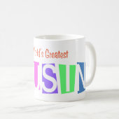 Der bestste Cousin der Retro Welt Kaffeetasse (VorderseiteRechts)