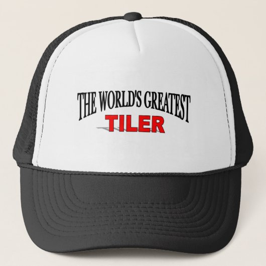 Der bestste Dachdecker der Welt Truckerkappe (Vorderseite)