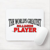 Der bestste das Billards der Welt Spieler Mousepad (Mit Mouse)