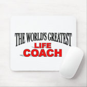 Der bestste das Leben-Trainer der Welt Mousepad (Mit Mouse)