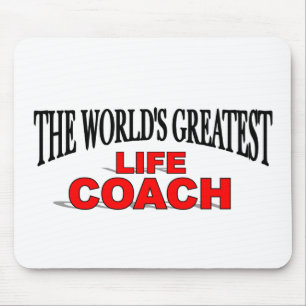 Der bestste das Leben-Trainer der Welt Mousepad