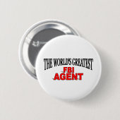 Der bestste der FBI-Agent der Welt Button (Vorne & Hinten)