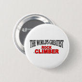 Der bestste der Felsen-Bergsteiger der Welt Button (Vorne & Hinten)