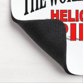 Der bestste der Hubschrauber-Pilot der Welt Mousepad (Ecke)