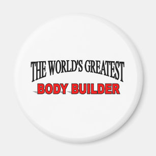 Der bestste der Körper-Erbauer der Welt Magnet