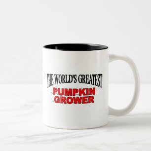 Der bestste der Kürbis-Züchter der Welt Zweifarbige Tasse