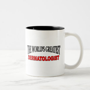 Der bestste Dermatologe der Welt Zweifarbige Tasse